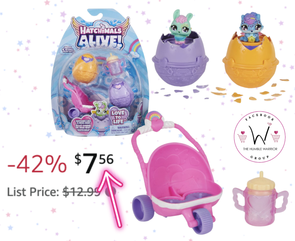 The Hatchimals Alive, Hatch N’ Stroll Playset!